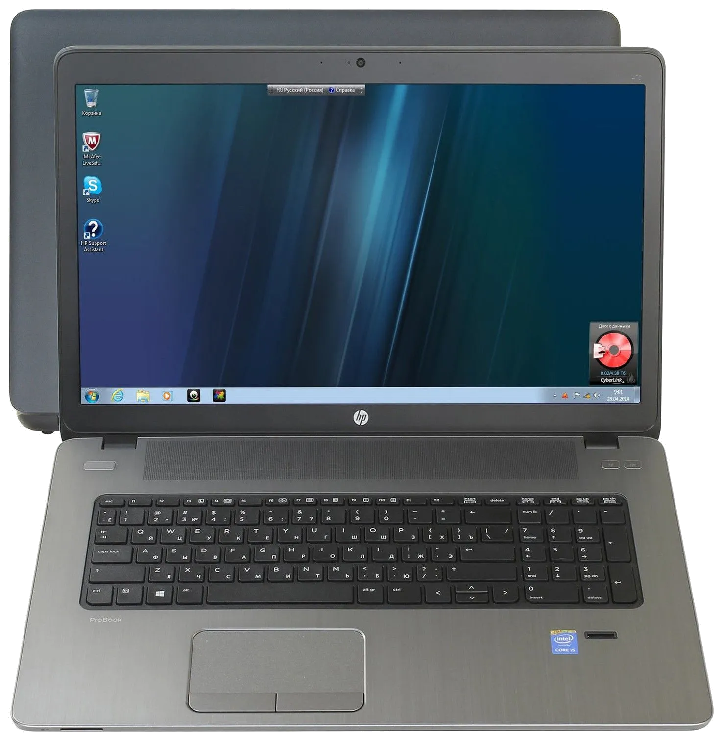 Замена видеокарты HP ProBook 470 G2