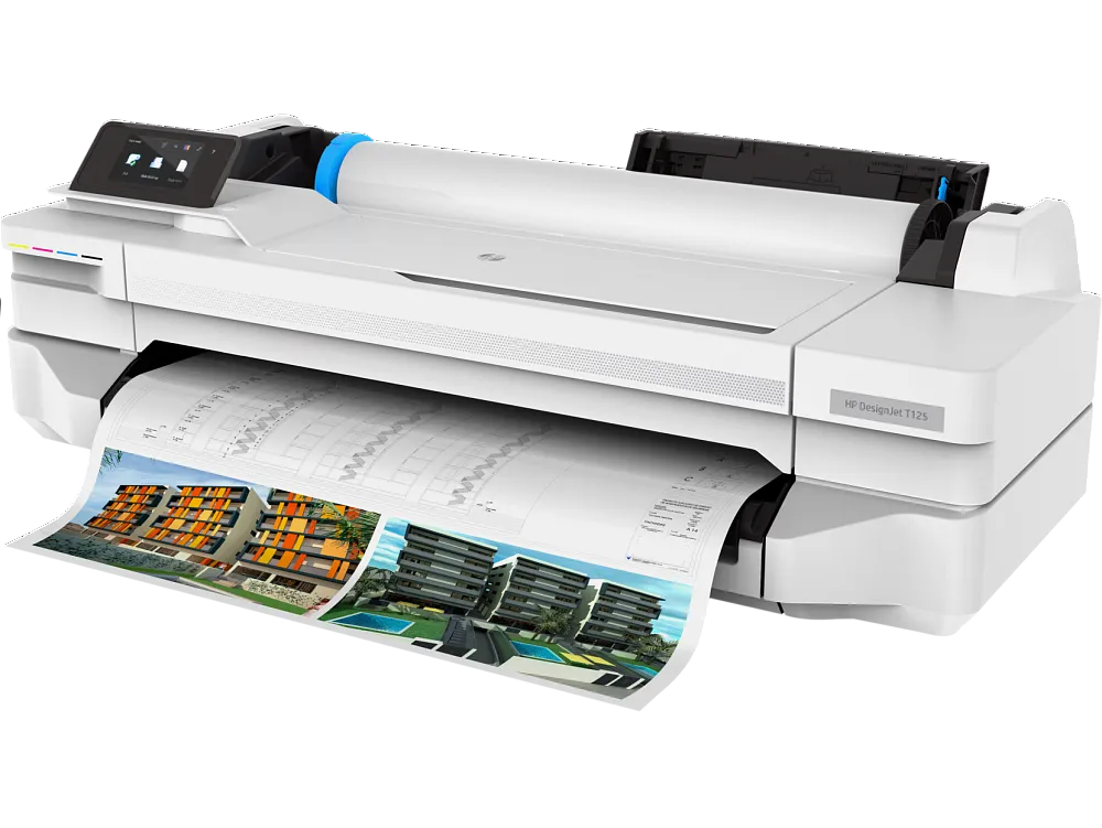 Замена ножа HP DesignJet T125